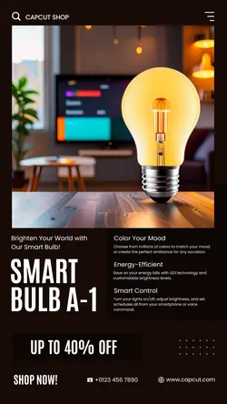 Electronic Smart home Promotion Instagram story