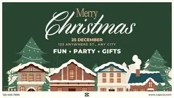 Merry Christmas FB Banner Cover Photo