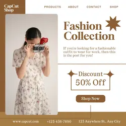 Trendy Fashion Collection Instagram Post