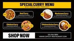 Special Curry Menu Titter Post