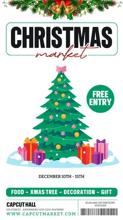 CHRISTMAS MARKET FLYER