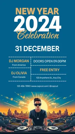 Other Industries 2024 New Year Party Promotion