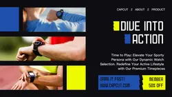 Dive into Action (Landscape)