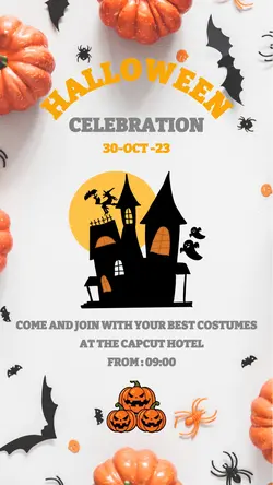 HELLOWEEN EVENT INVITATION FOR INSTAGRAM POST
