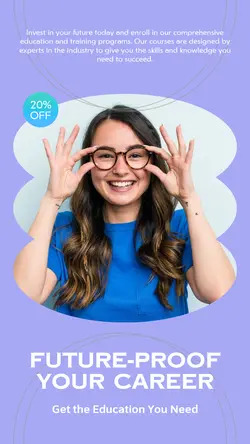 Education and training Announcement