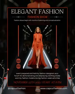 Fashion Show Instagram Portrait