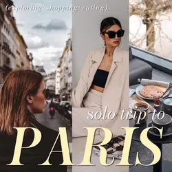 Stylish Travel Vlog Youtube Thumbnail 1:1