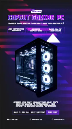 Gaming PC Promotion - Instagram Story