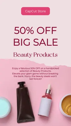 Beauty Product Promotion IG Template