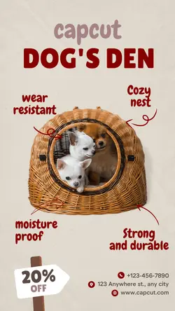 Pet Dog's den Event promotion Business