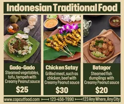 Food Indonesian Traditional Food Instagram Post