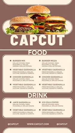 food and Beverage sales promotion instagram story soft burn