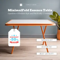 E-commerce Household Folding Table Product Display