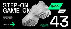 E-commerce Detail Page+Fashion Industry Shoes Tech