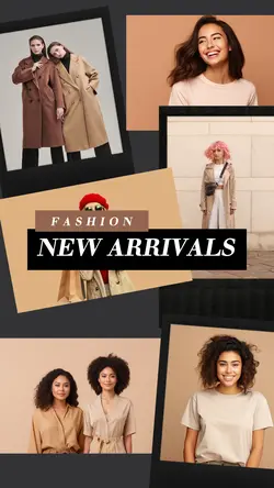 January Track Best Fashion New Arrivals Instagram Story
