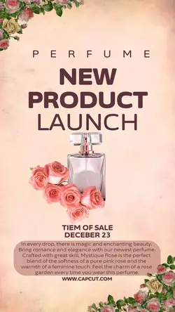 sale of personal care perfume Instagram feed post