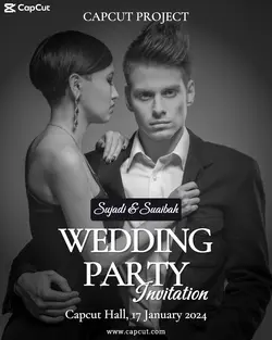 Invitation Wedding Party Invitation