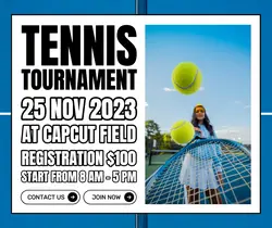 Other Tennis Promotion Facebook Post