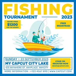 Other Fishing Tournament Social Media Post
