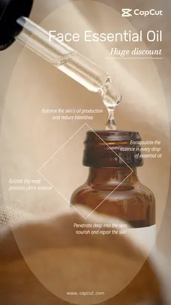 Beauty & Personal care Ingredient display Face Essential Oil Redesign