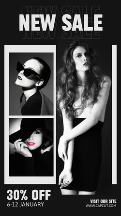 New Sale Fashion Template Instagram Story