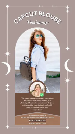 Clothing Testimony In Instagram Story