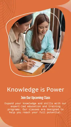 Education and training Announcement