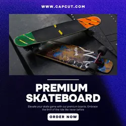 Skateboard Promotion Instagram Post