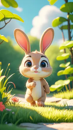 Wallpaper Creative Poster Rabbit