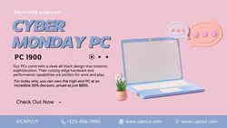 Cyber Monday Sale Twitter Post