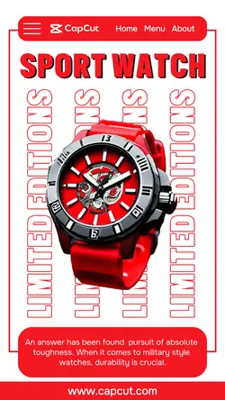 Watch Sport Promotion TikTok Story