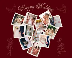 Non-Marketing Photo Collage Wedding Day
