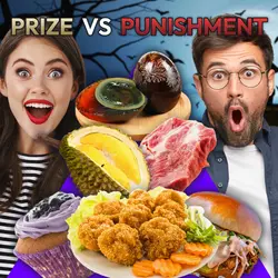 Prize VS Punishment Challenge Youtube Thumbnail 1:1
