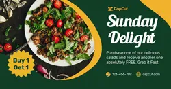 Food Promotion Facebook Ad