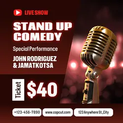 Other Stand Up Promotion Instagram Post