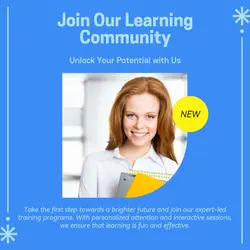 Education and training Invitation