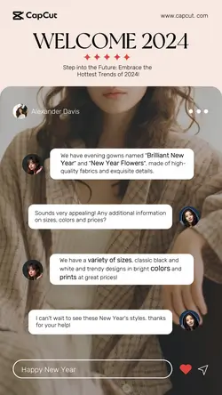 New Year's Day Clothing Introduction Festive