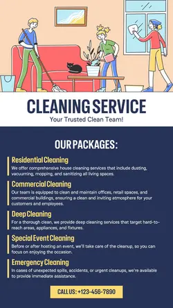 Other Industry Cleaning Service Instagram Story