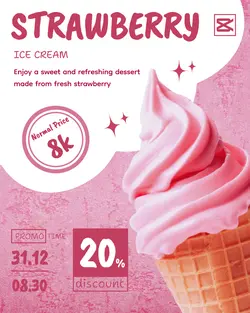 Snack Strawberry Ice Cream Discount