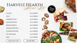 New Food Menu List Twitter Post