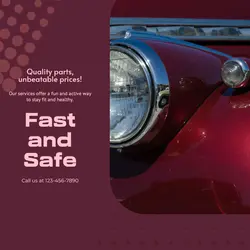 Cars & Auto parts Sales Promotion