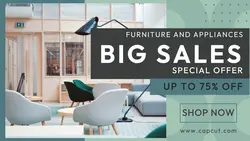 Big Sales Furniture Twitter Post