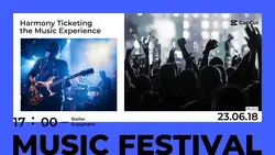 Services Concert Ticketing Effect displayMinimalist
