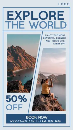 Travel Agency Promotion Instagram Story