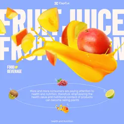 Food and fruits honey peach display Colorful style