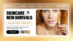 Gold Skincare New Arrivals Black Friday Sale Website