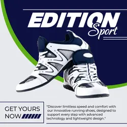 Fashion Shoes Sport Instagram Post Sporty