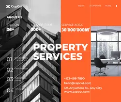 Property lease show Minimalist style