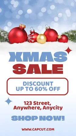 Xmas Sale Discount Instagram Story