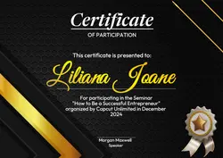 non marketing certificate